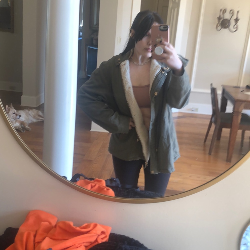 Classic Army Green Comfy Jacket